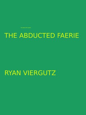 cover image of The Abducted Faerie